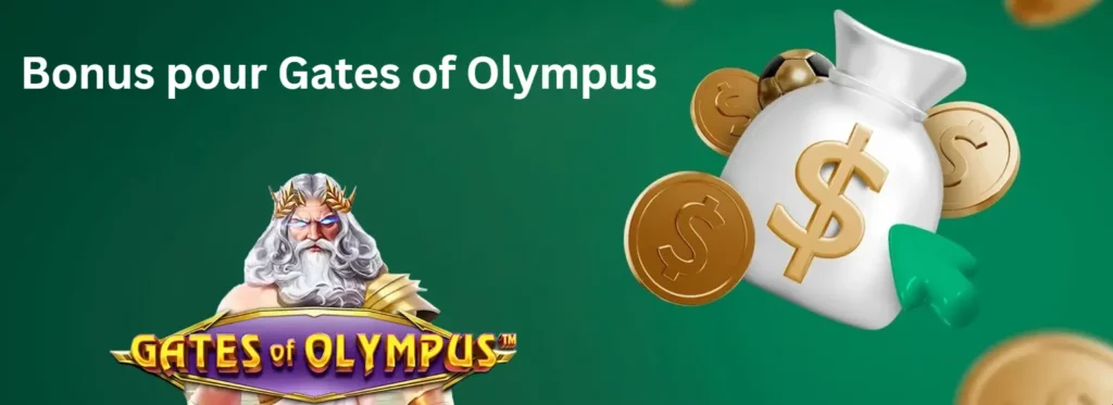 bonus pour gates of olympus